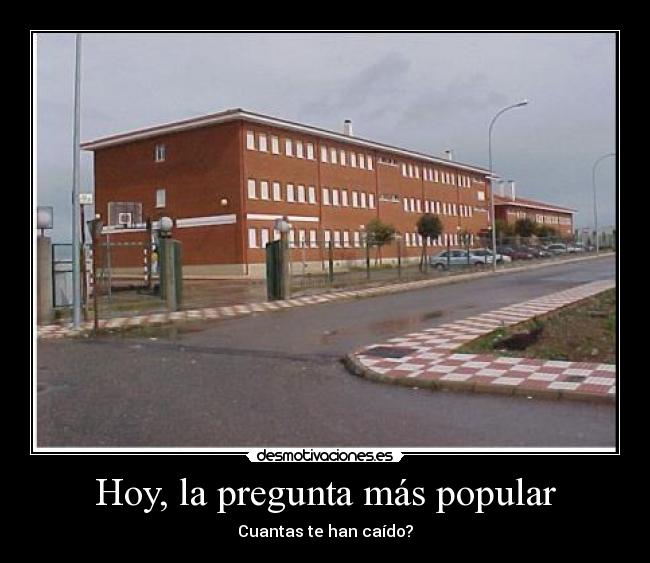 Hoy, la pregunta más popular -