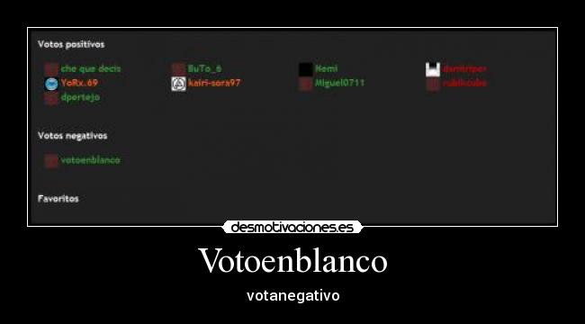Votoenblanco - votanegativo
