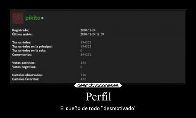 carteles perfil desmotivado desmotivaciones