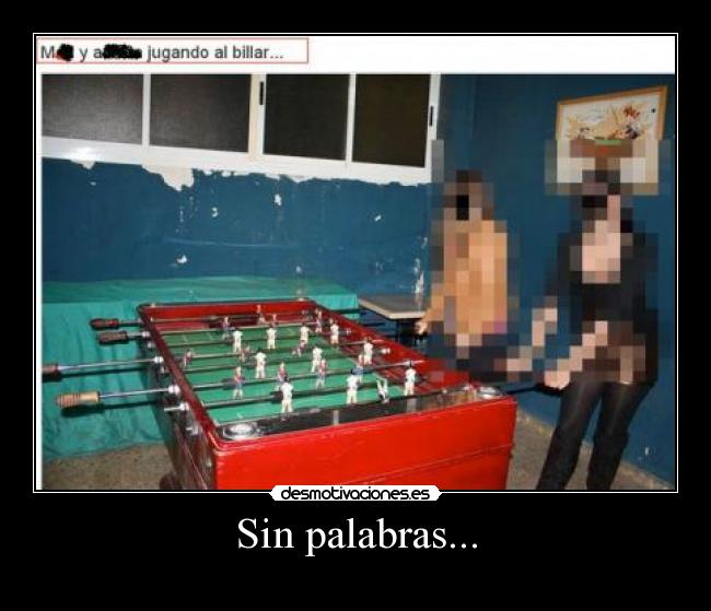 Sin palabras... -