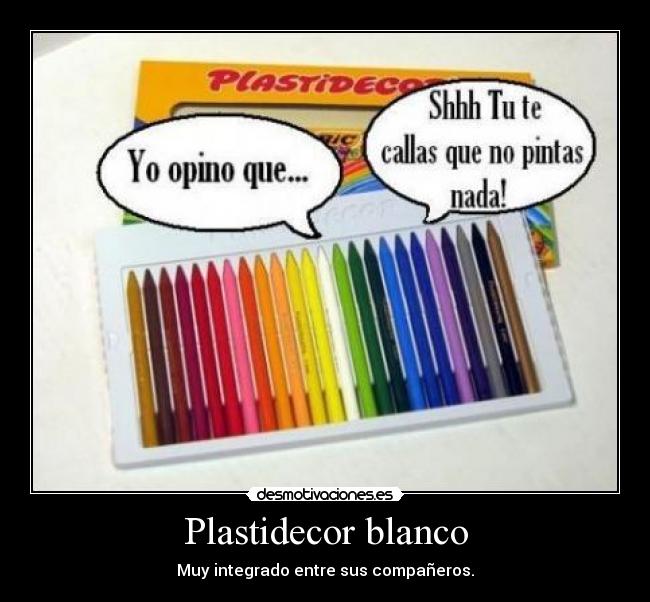 Plastidecor blanco -
