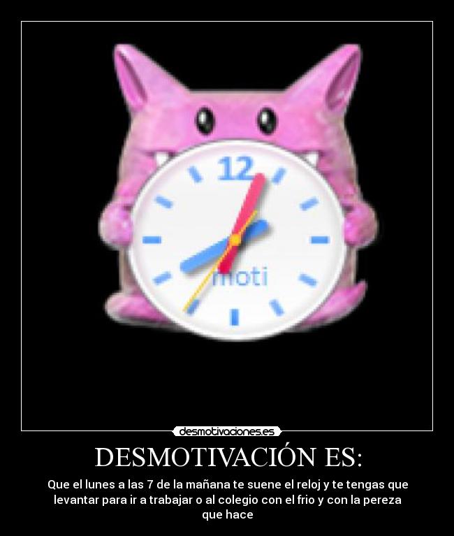 DESMOTIVACIÓN ES: - 