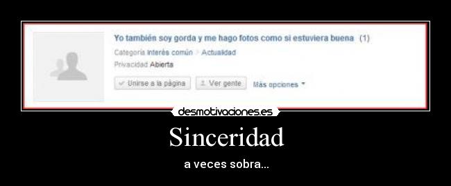 Sinceridad - 