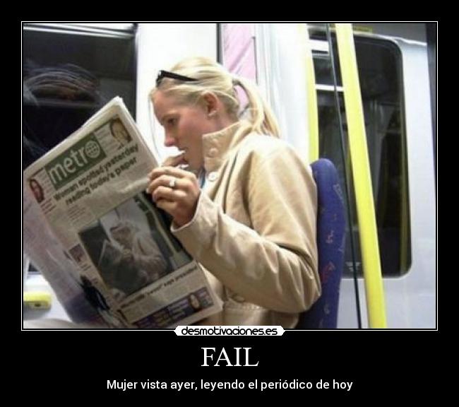 carteles fail fail desmotivaciones