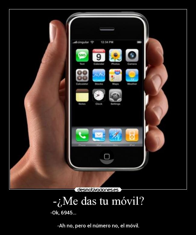 -¿Me das tu móvil? -