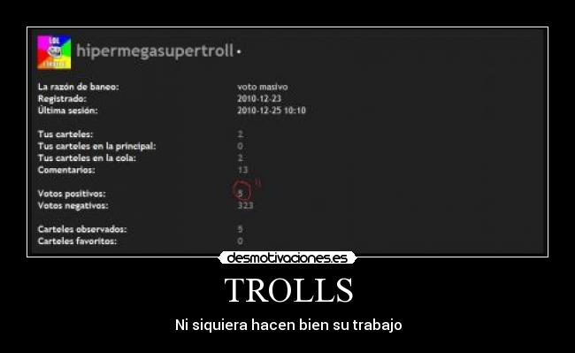 TROLLS - Ni siquiera hacen bien su trabajo