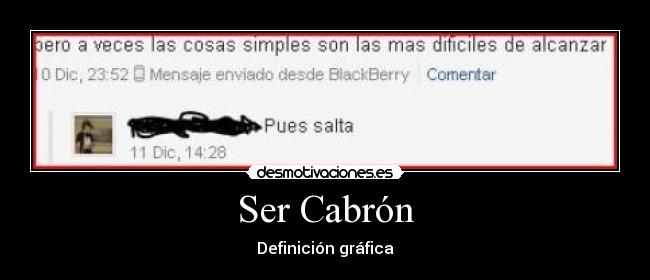 Ser Cabrón - 