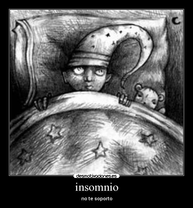 insomnio - no te soporto