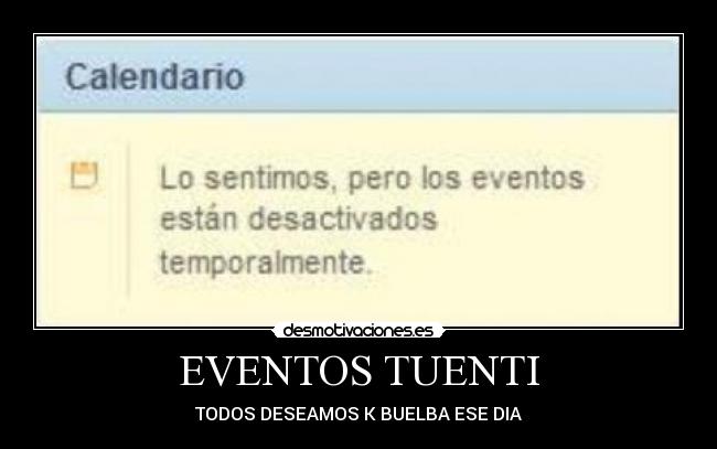 EVENTOS TUENTI - 