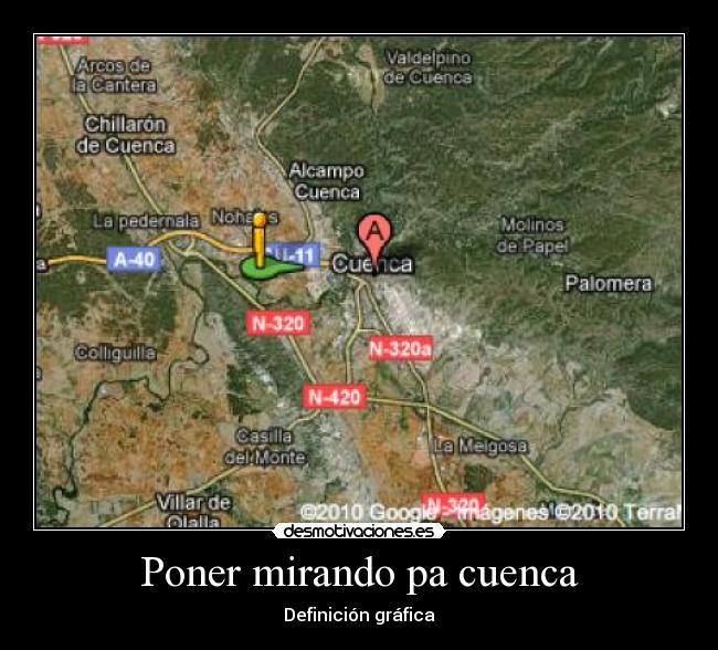 Poner mirando pa cuenca - 