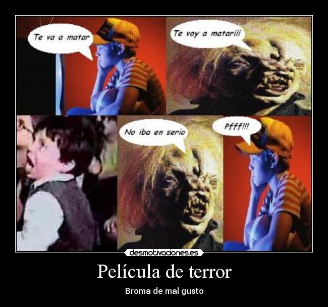 Película de terror -