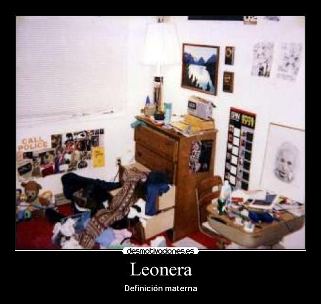 Leonera - Definición materna