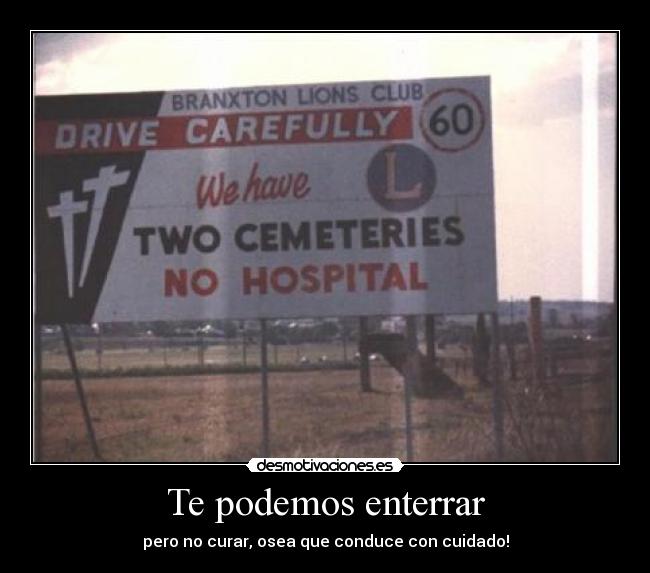 Te podemos enterrar - 