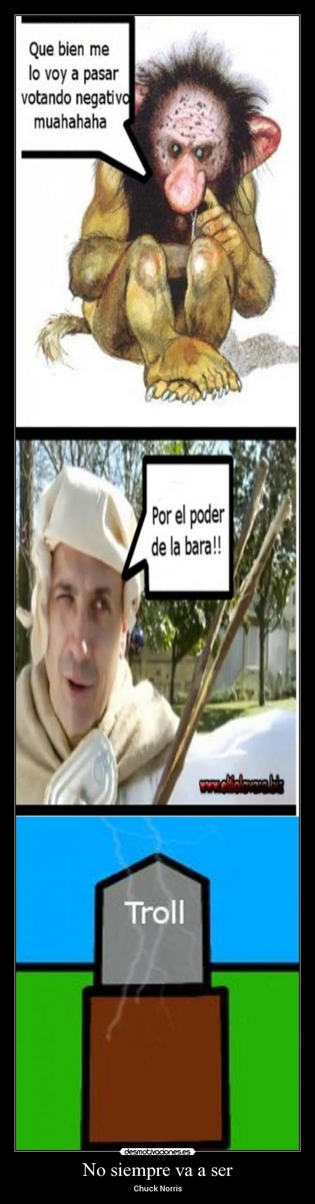 carteles tio vara troll desmotivaciones
