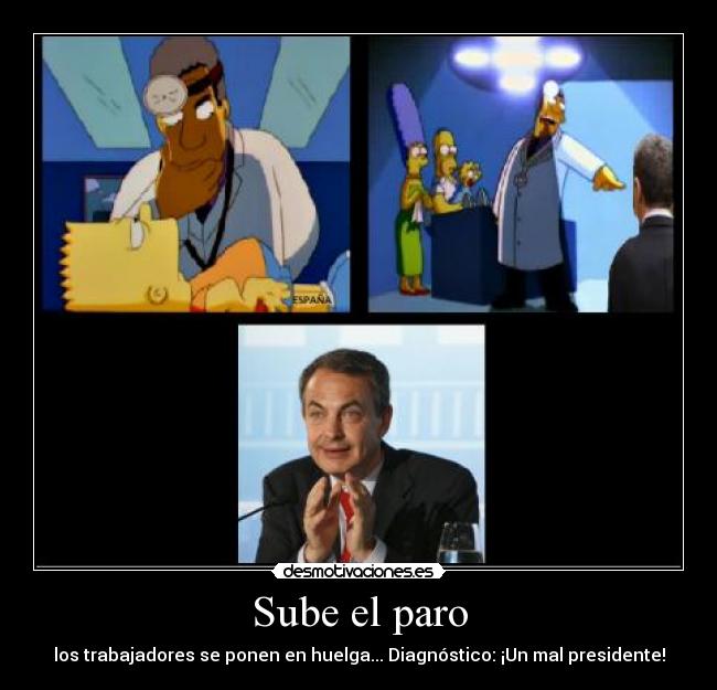 Sube el paro - 