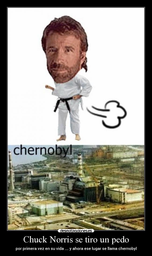 Chuck Norris se tiro un pedo - 