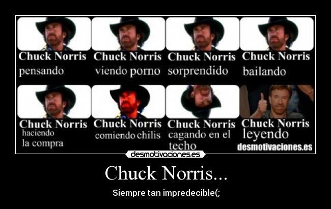 Chuck Norris... -
