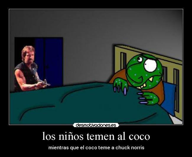 los niños temen al coco -