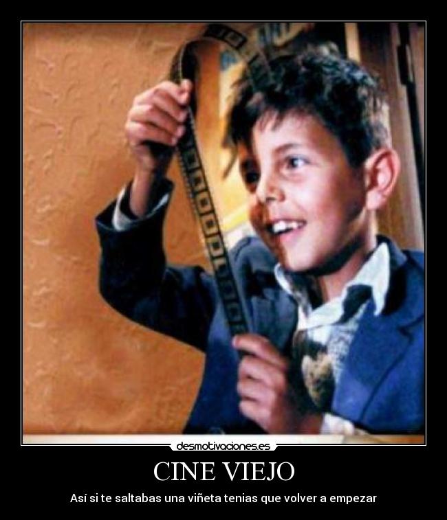 CINE VIEJO - Así si te saltabas una viñeta tenias que volver a empezar