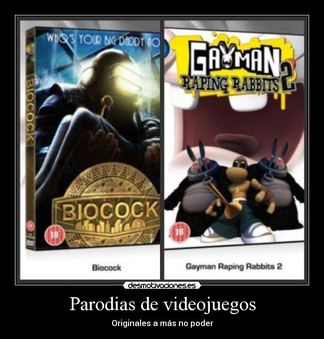 carteles videojuegos parodias videojuegos desmotivaciones