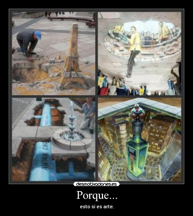 Porque... -