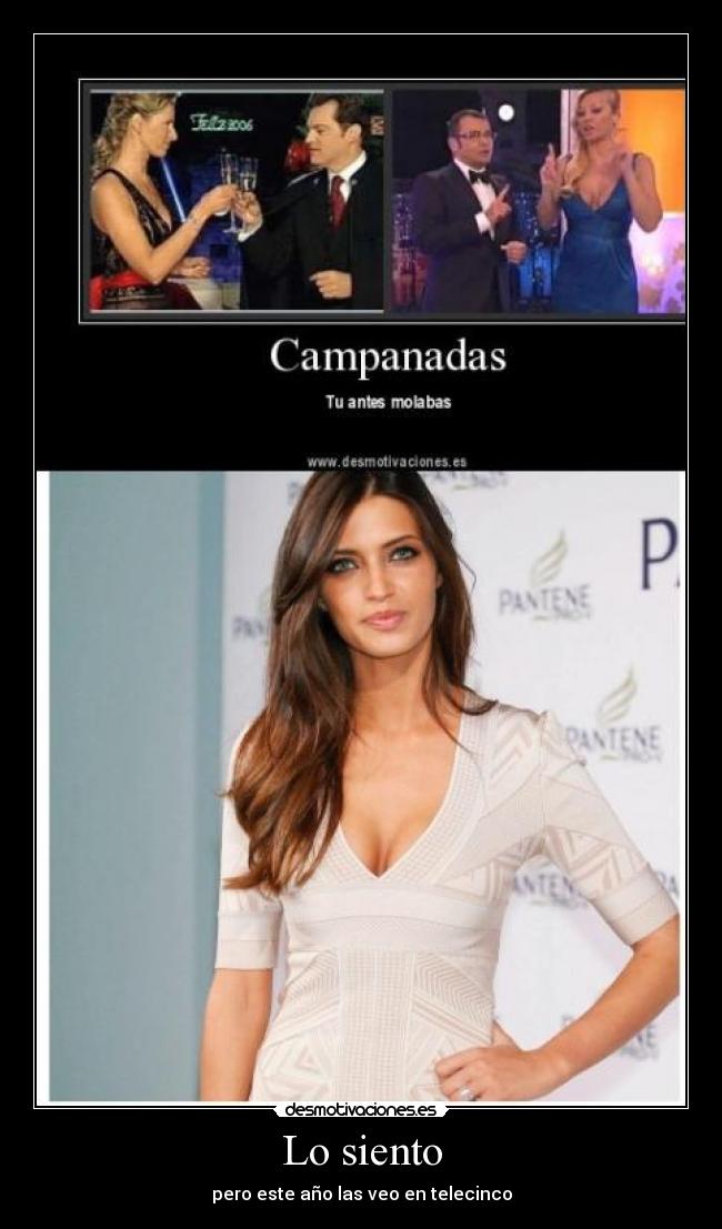 carteles sara carbonero presentara las uvas desmotivaciones