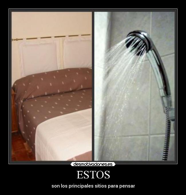 ESTOS - son los principales sitios para pensar