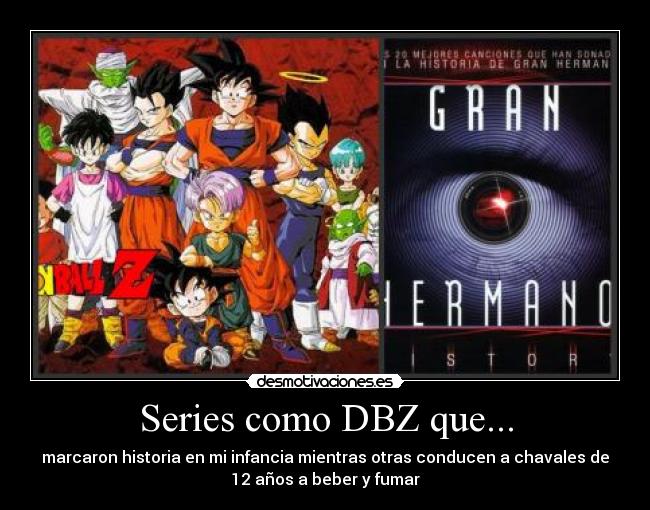 Series como DBZ que... -
