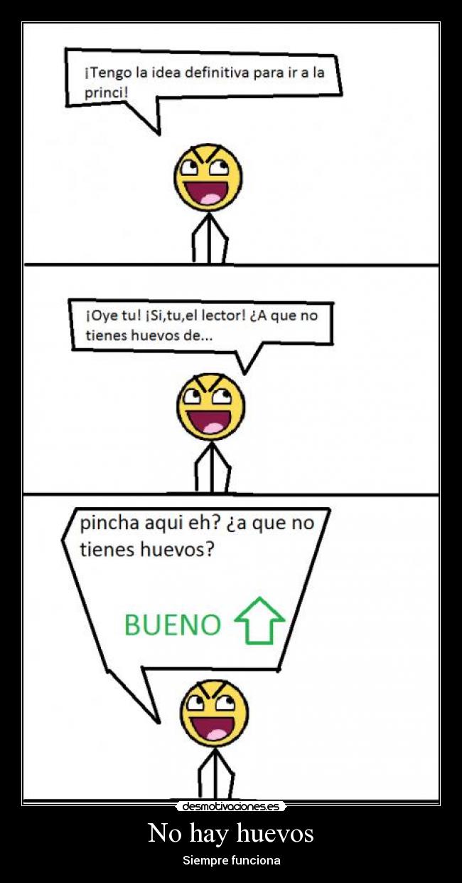 No hay huevos - Siempre funciona