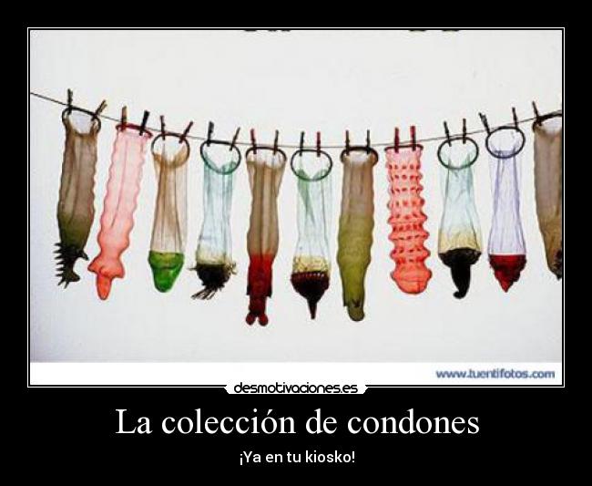 La colección de condones - ¡Ya en tu kiosko!