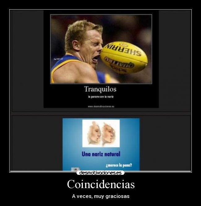 Coincidencias - A veces, muy graciosas