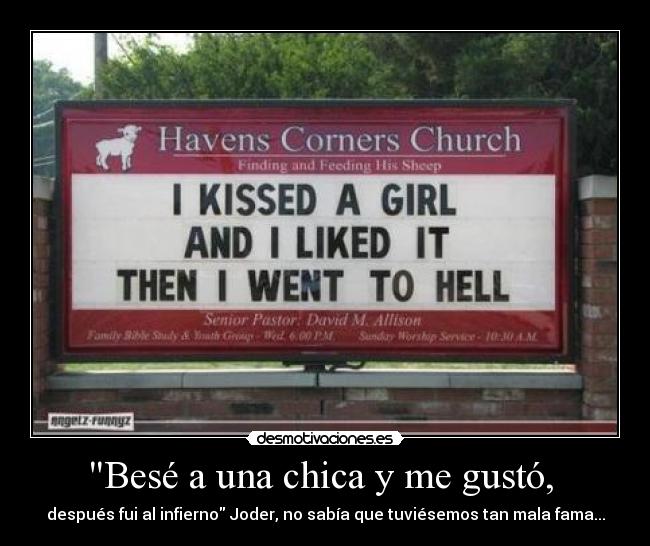Besé a una chica y me gustó,  - 