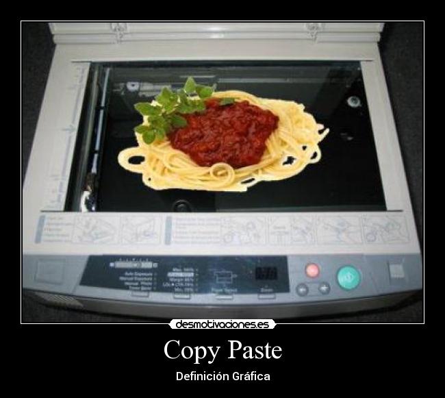 Copy Paste - Definición Gráfica