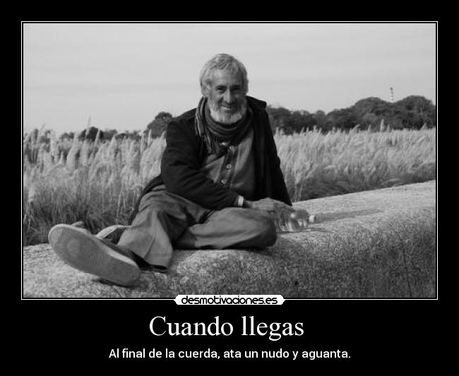 Cuando llegas -