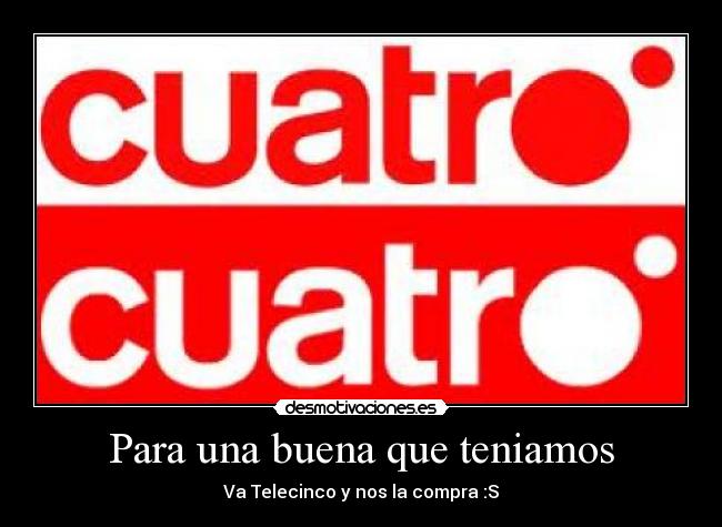 Para una buena que teniamos - 