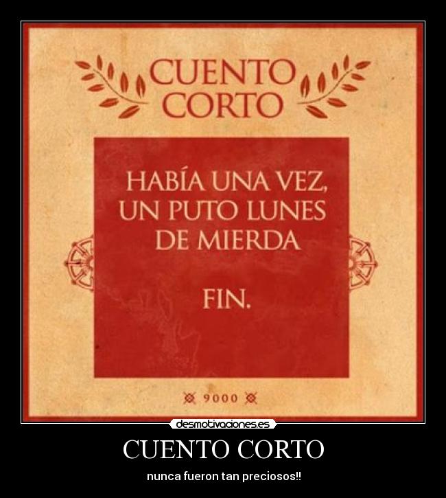 CUENTO CORTO - 