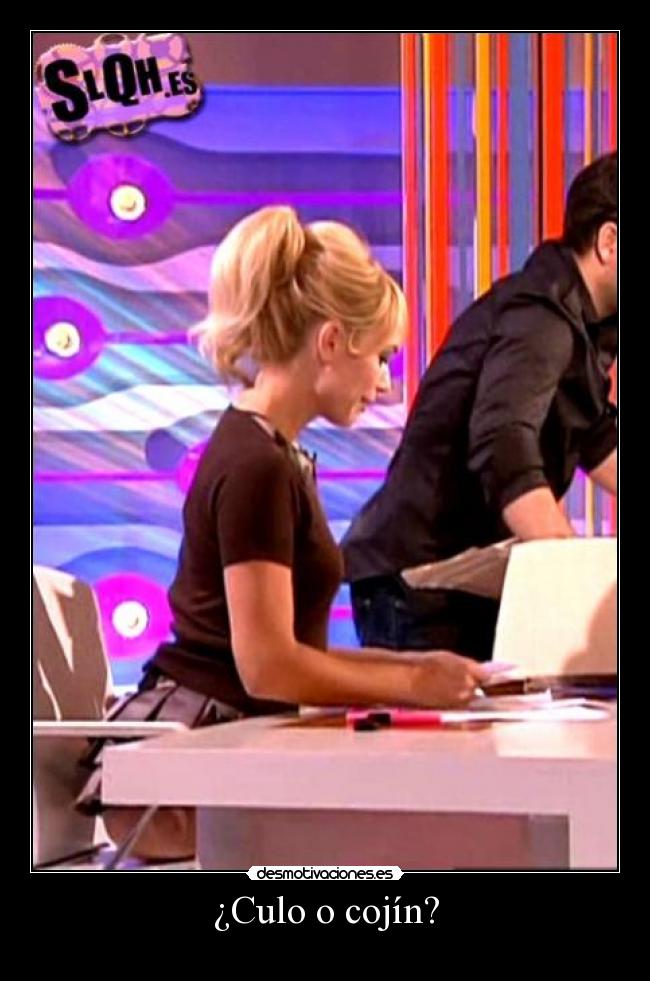 ¿Culo o cojín? -