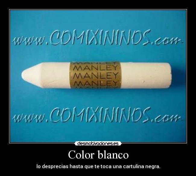 Color blanco -