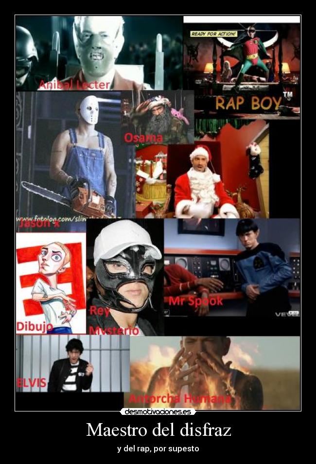 Maestro del disfraz - 