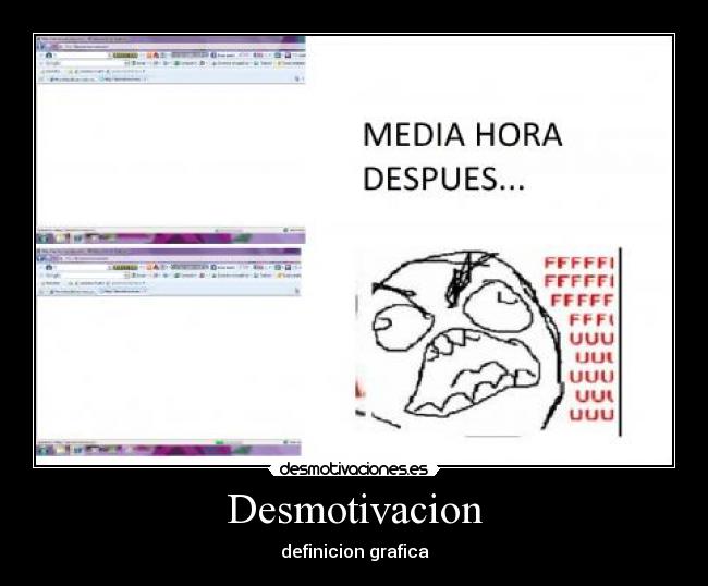 Desmotivacion - definicion grafica