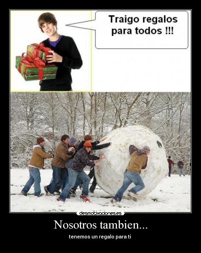 Nosotros tambien... -