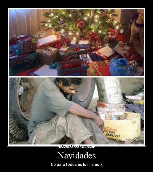 Navidades - No para todos es lo mismo :(