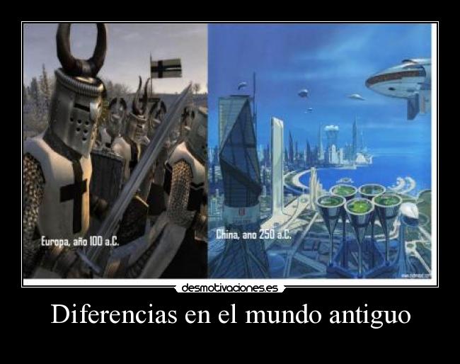 Diferencias en el mundo antiguo -