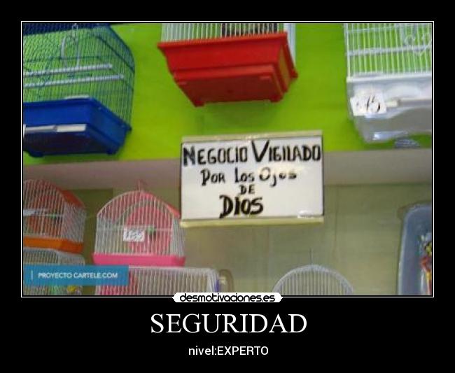 SEGURIDAD - nivel:EXPERTO