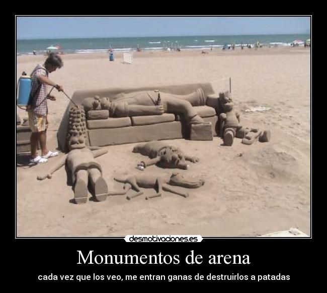 Monumentos de arena -