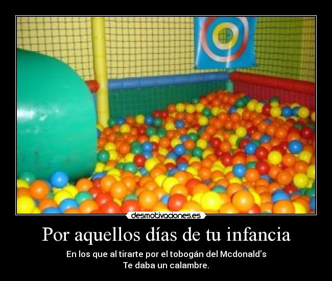 carteles infancia infancia recuerdos desmotivaciones