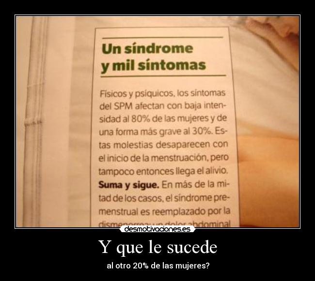 Y que le sucede - 