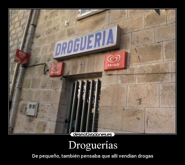 Droguerías -
