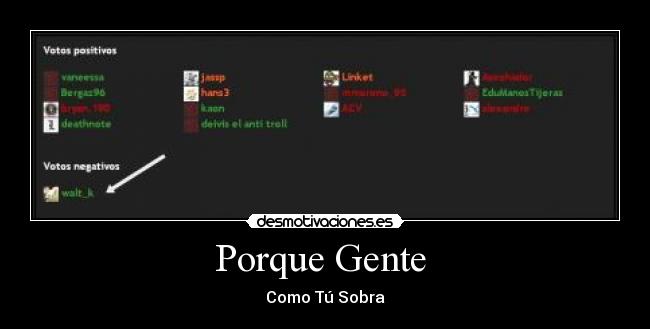 Porque Gente  - 