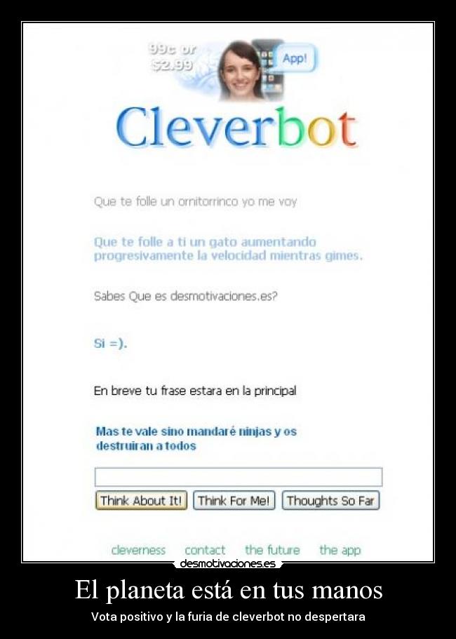 El planeta está en tus manos -